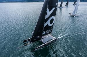 Conditions idéales sur le Lac de Neuchâtel pour la reprise du M2 Speed Tour
